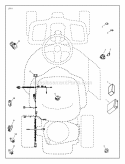 Electrical Diagram and Parts List for WE261 2011-08 - 96022000802 Weed Eater Lawn Tractor
